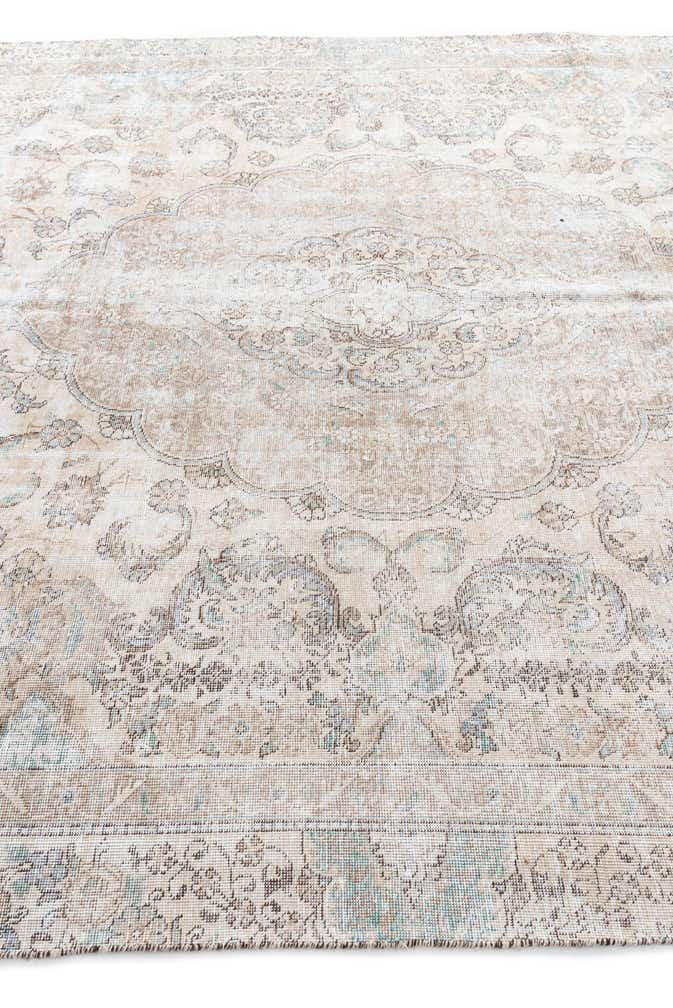 8' 3 x 11' 8 Hand Knotted Ultra Vintage Persian Wool Rug