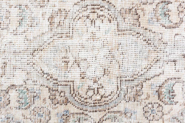 Detail image of 8' 3 x 11' 8 Hand Knotted Ultra Vintage Persian Wool Rug