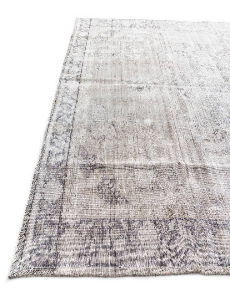 Detail image of 9' 5 x 12' 3  Hand Knotted Ultra Vintage Persian Wool Rug