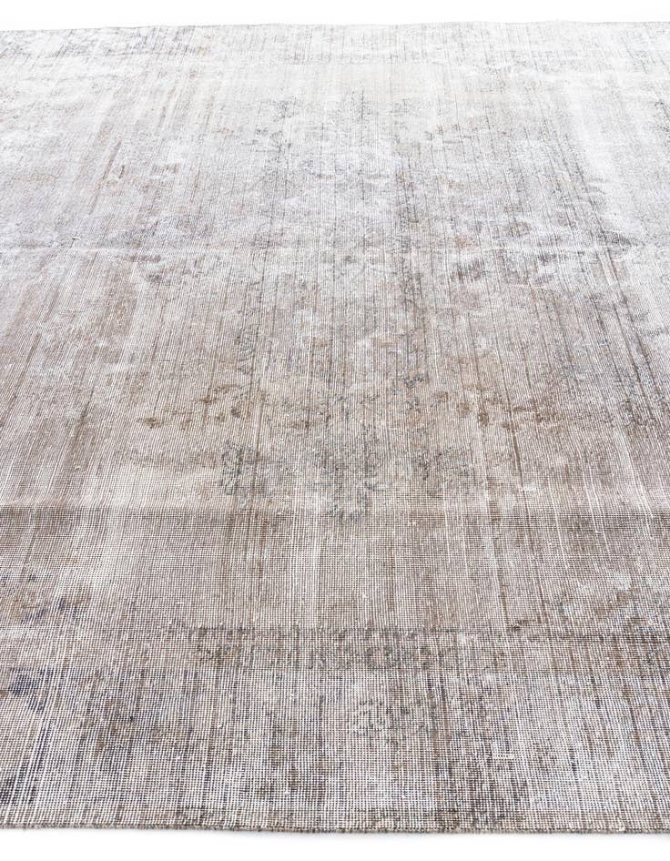 Detail image of 9' 5 x 12' 3  Hand Knotted Ultra Vintage Persian Wool Rug