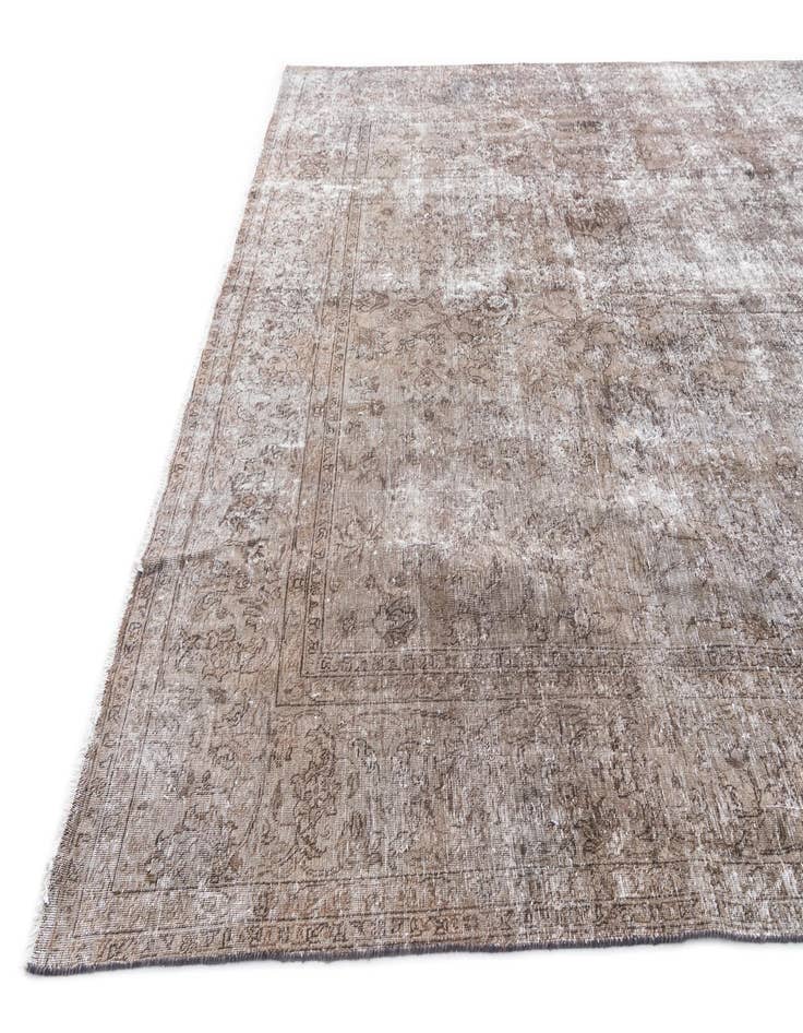 Detail image of 9' x 12' 7  Hand Knotted Ultra Vintage Persian Wool Rug