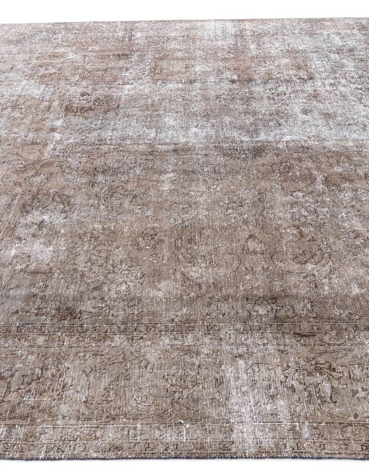 Detail image of 9' x 12' 7  Hand Knotted Ultra Vintage Persian Wool Rug