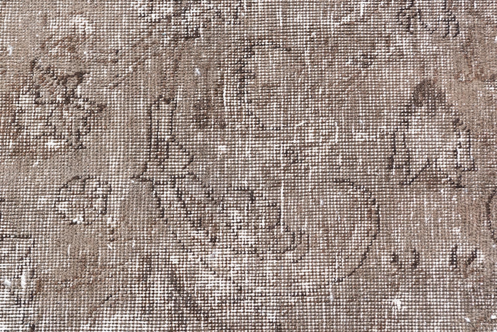 9' x 12' 7 Hand Knotted Ultra Vintage Persian Wool Rug
