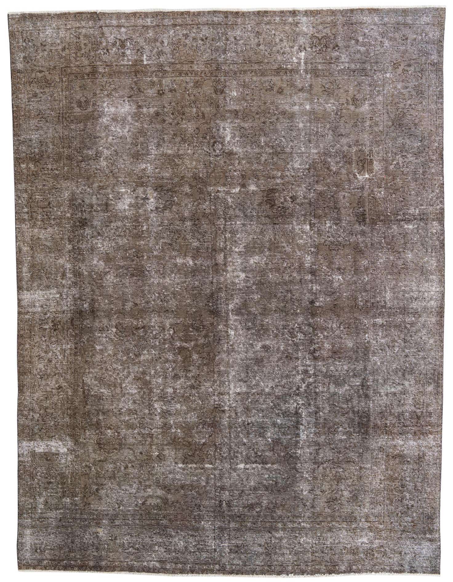 Primary image 9' x 12' 7  Hand Knotted Ultra Vintage Persian Wool Rug