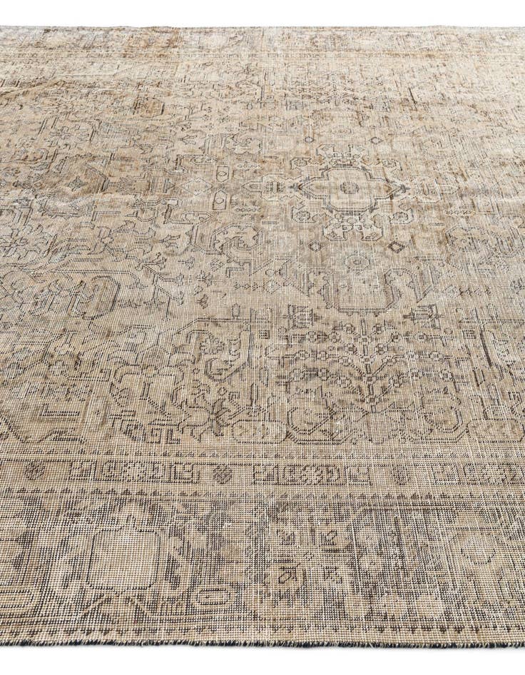 Detail image of 9' x 12' 3  Hand Knotted Ultra Vintage Persian Wool Rug