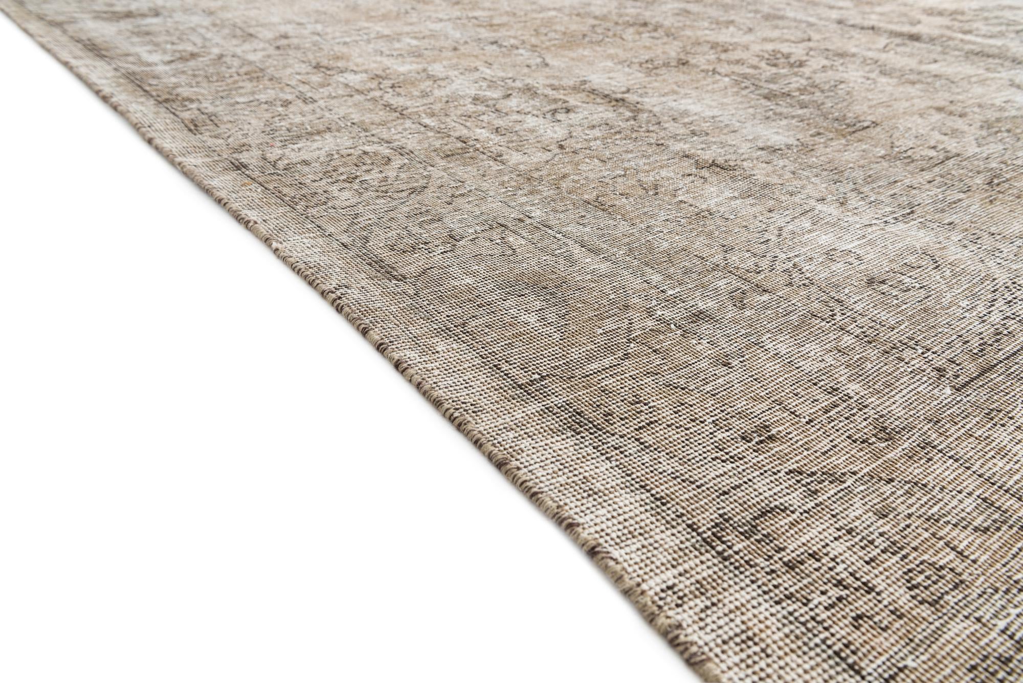 9' 3 x 12' 1 Hand Knotted Ultra Vintage Persian Wool Rug