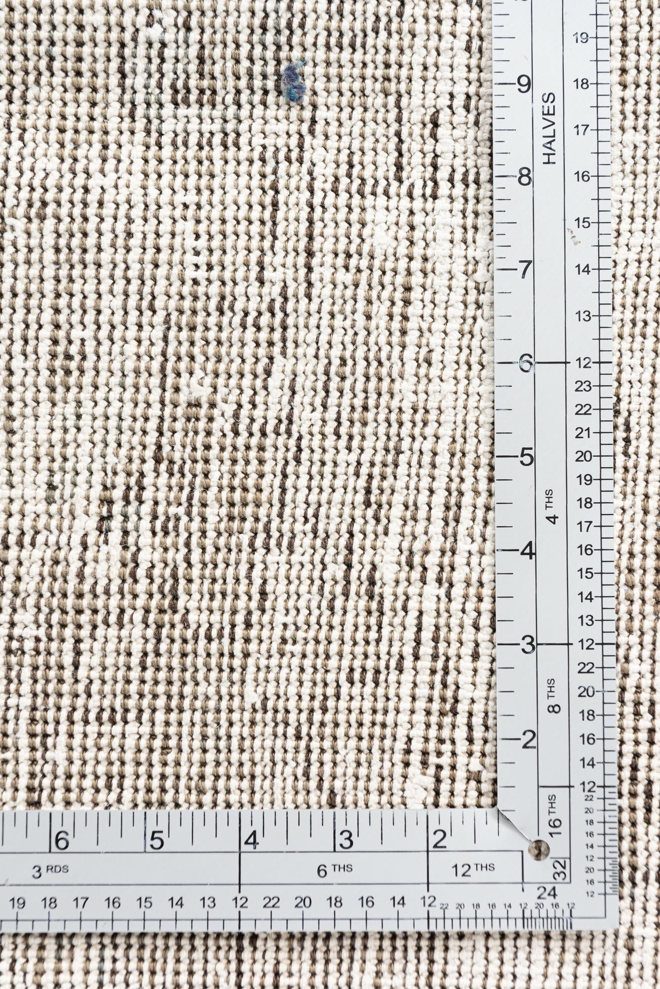 9' 3 x 12' 1 Hand Knotted Ultra Vintage Persian Wool Rug