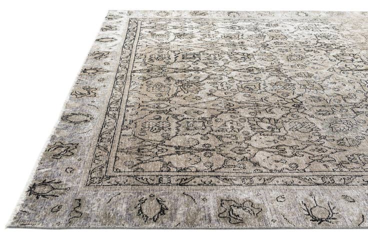 Detail image of 8' 1 x 11' 4 Hand Knotted Ultra Vintage Persian Wool Rug