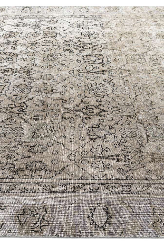 8' 1 x 11' 4 Hand Knotted Ultra Vintage Persian Wool Rug
