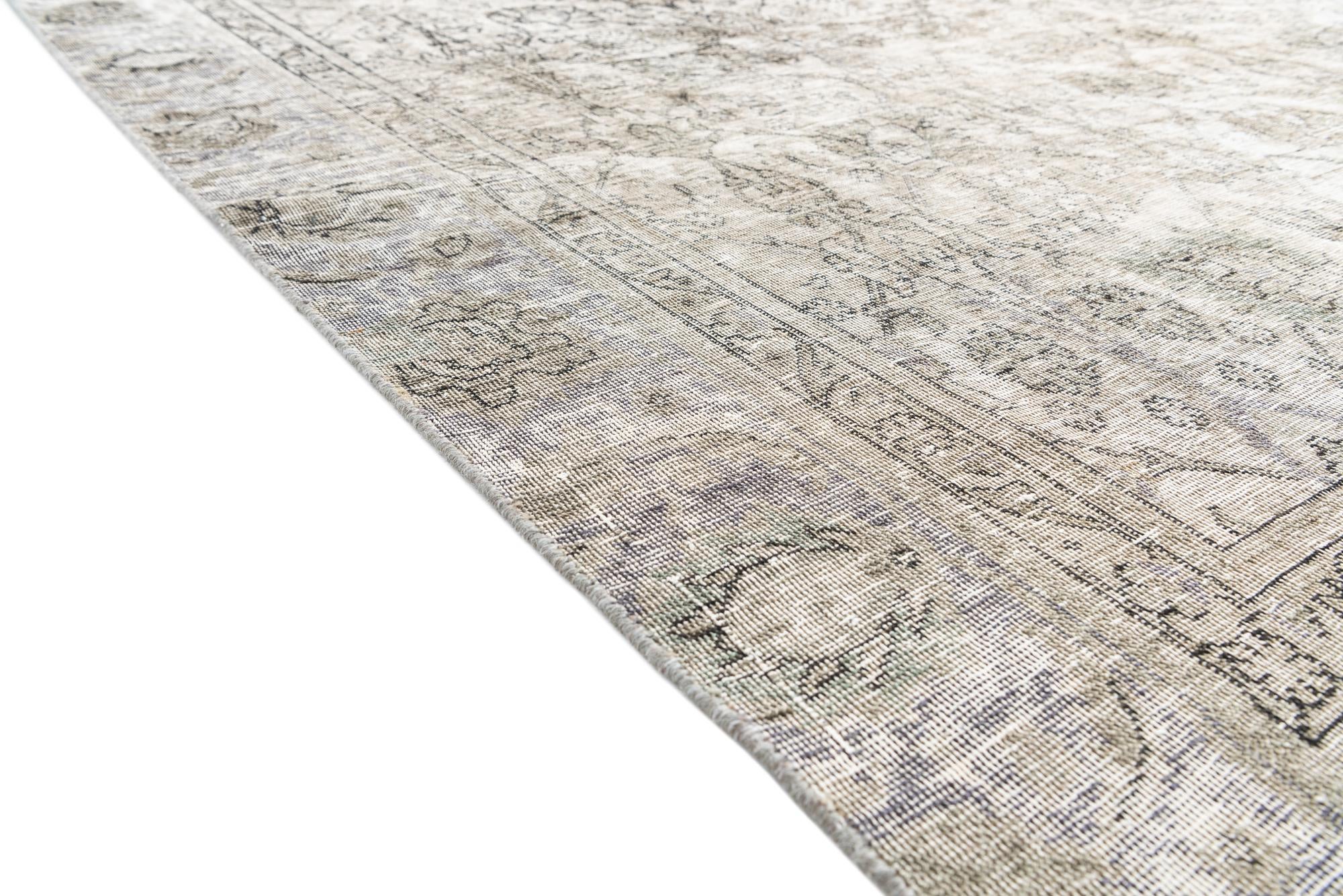 8' 1 x 11' 4 Hand Knotted Ultra Vintage Persian Wool Rug