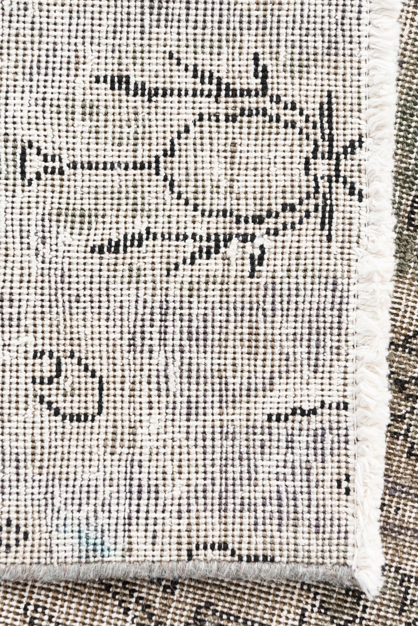 8' 1 x 11' 4 Hand Knotted Ultra Vintage Persian Wool Rug