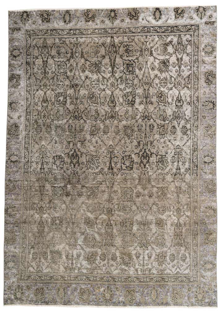 8' 1 x 11' 4 Hand Knotted Ultra Vintage Persian Wool Rug