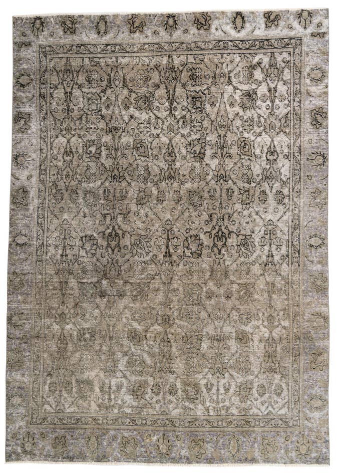 Detail image of 8' 1 x 11' 4 Hand Knotted Ultra Vintage Persian Wool Rug
