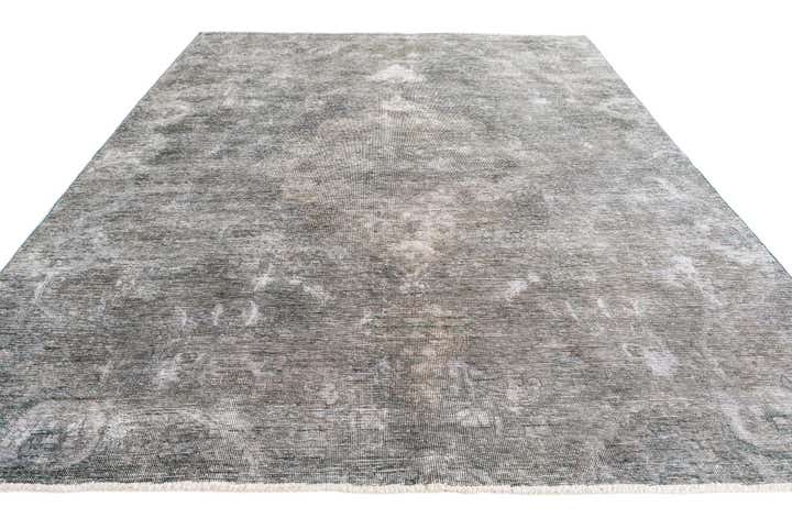 6' 9 x 9' 2 Hand Knotted Ultra Vintage Persian Wool Rug