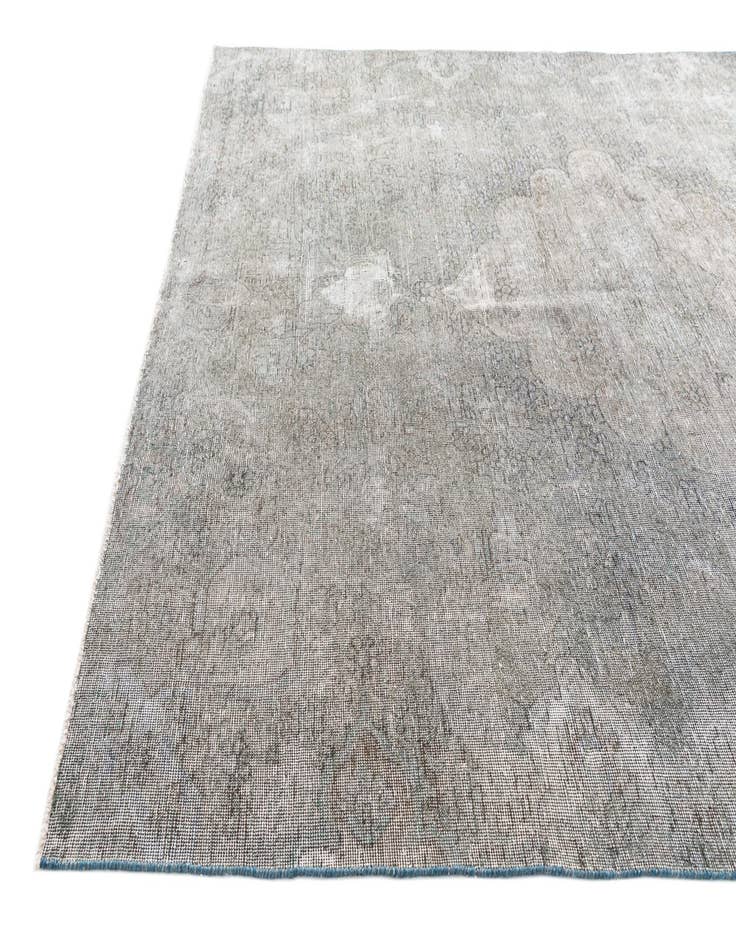 Detail image of 6' 9 x 9' 2  Hand Knotted Ultra Vintage Persian Wool Rug