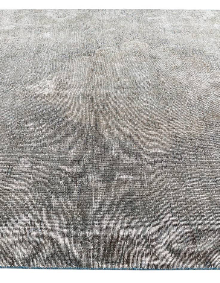 Detail image of 6' 9 x 9' 2  Hand Knotted Ultra Vintage Persian Wool Rug