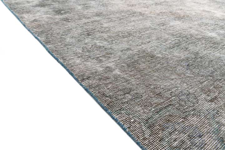 6' 9 x 9' 2 Hand Knotted Ultra Vintage Persian Wool Rug