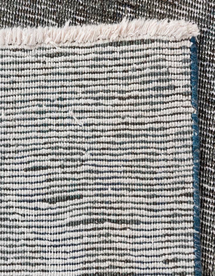 Detail image of 6' 9 x 9' 2  Hand Knotted Ultra Vintage Persian Wool Rug