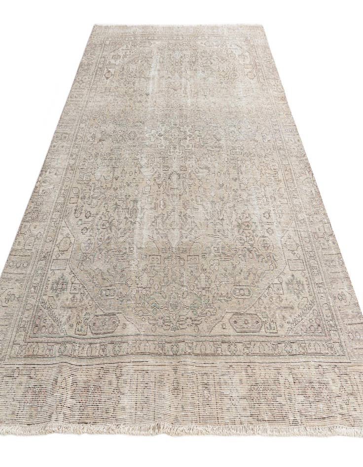 Detail image of 6' x 8' 10  Hand Knotted Ultra Vintage Persian Wool Rug