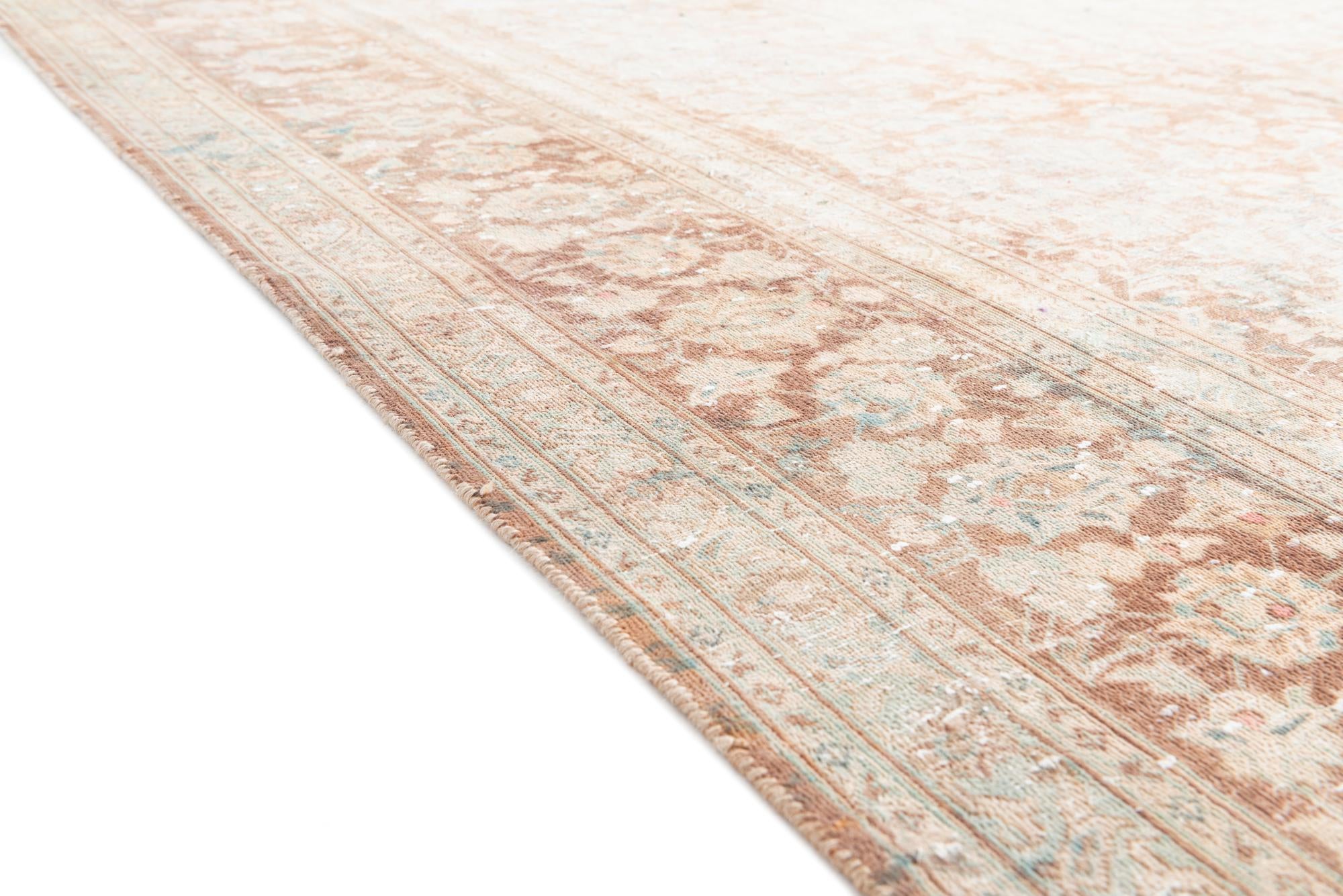 8' 9 x 11' 5 Hand Knotted Ultra Vintage Persian Wool Rug