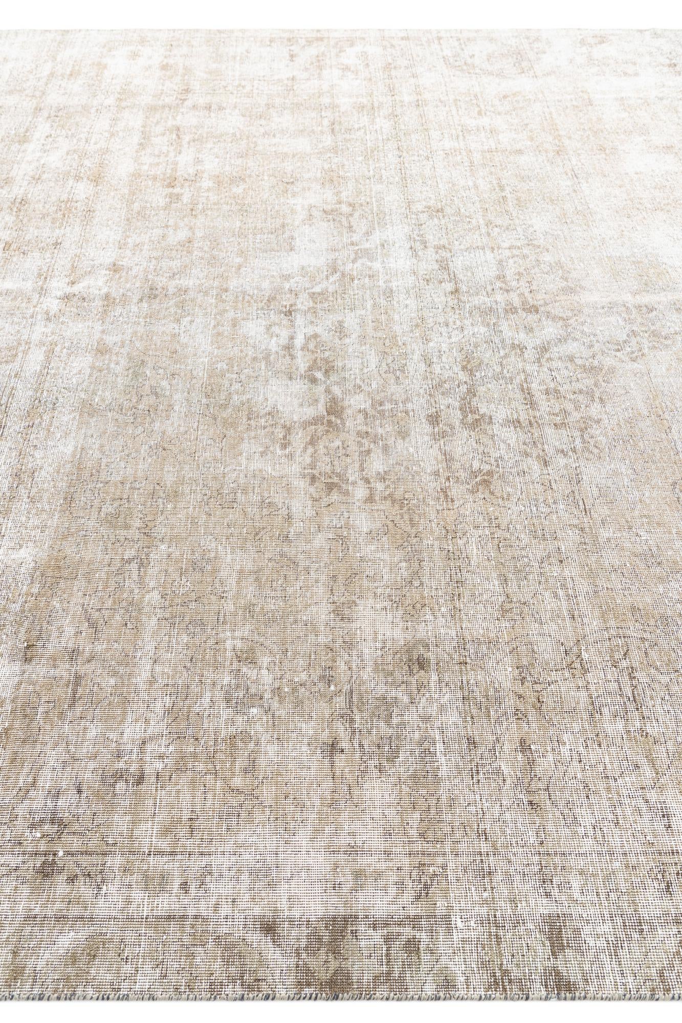 8' 10 x 12' 10 Hand Knotted Ultra Vintage Persian Wool Rug