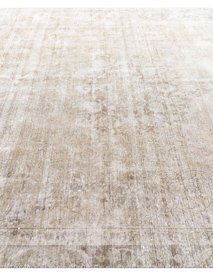 Detail image of 8' 10 x 12' 10  Hand Knotted Ultra Vintage Persian Wool Rug