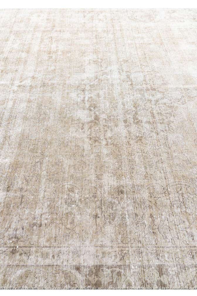8' 10 x 12' 10 Hand Knotted Ultra Vintage Persian Wool Rug