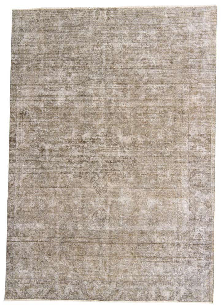 8' 10 x 12' 10 Hand Knotted Ultra Vintage Persian Wool Rug
