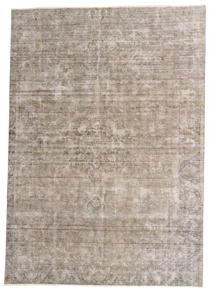 Detail image of 8' 10 x 12' 10 Hand Knotted Ultra Vintage Persian Wool Rug