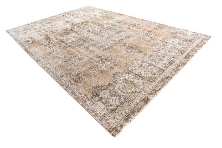 Detailansicht von 245cm x 355cm Handgeknüpft Ultra Vintage Persisch Wolle Teppich