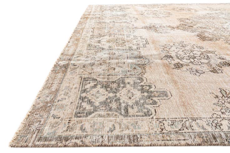 Detailansicht von 245cm x 355cm Handgeknüpft Ultra Vintage Persisch Wolle Teppich