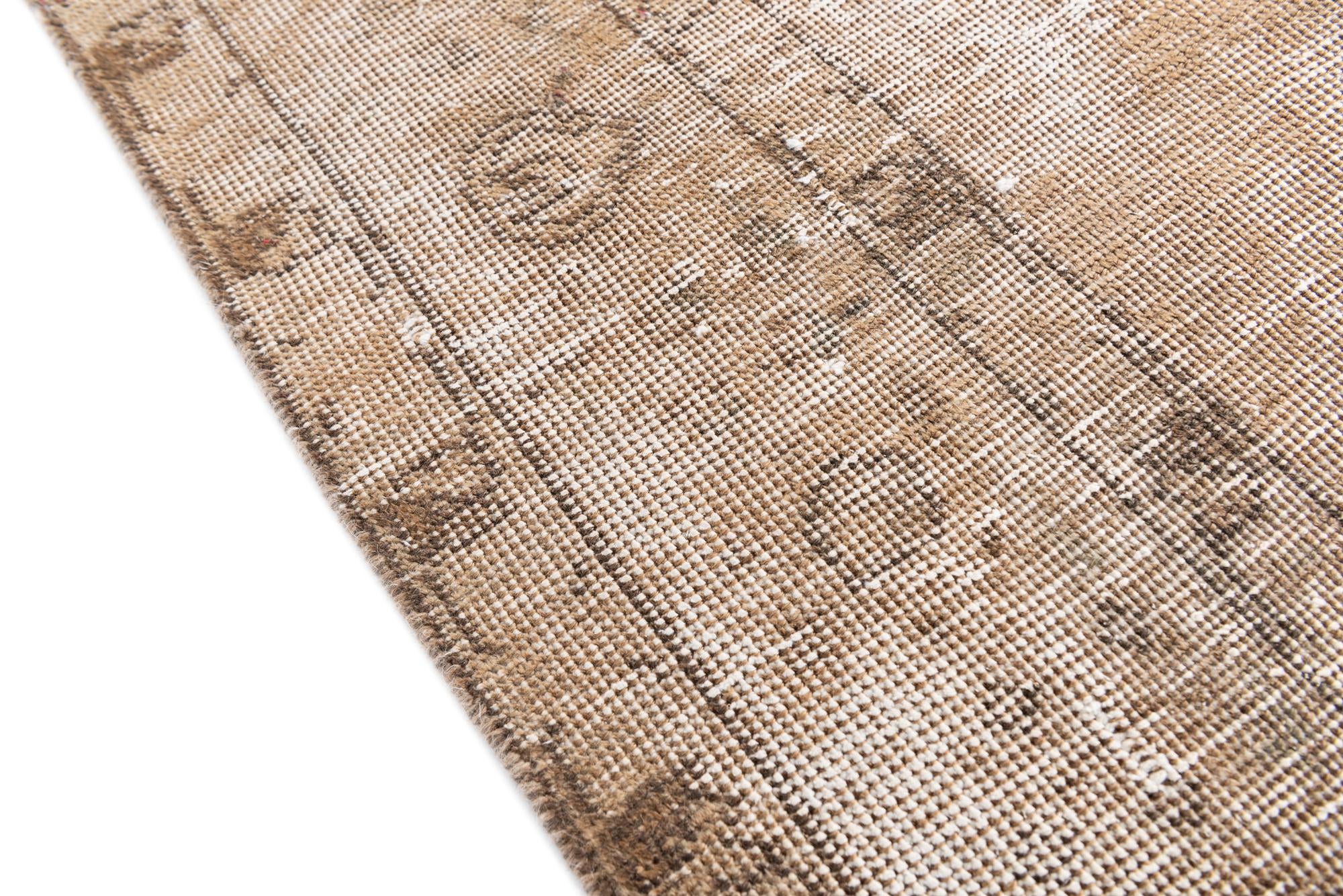 6' 3 x 9' 2 Hand Knotted Ultra Vintage Persian Wool Rug