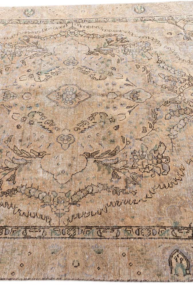 6' x 9' 1 Hand Knotted Ultra Vintage Persian Wool Rug