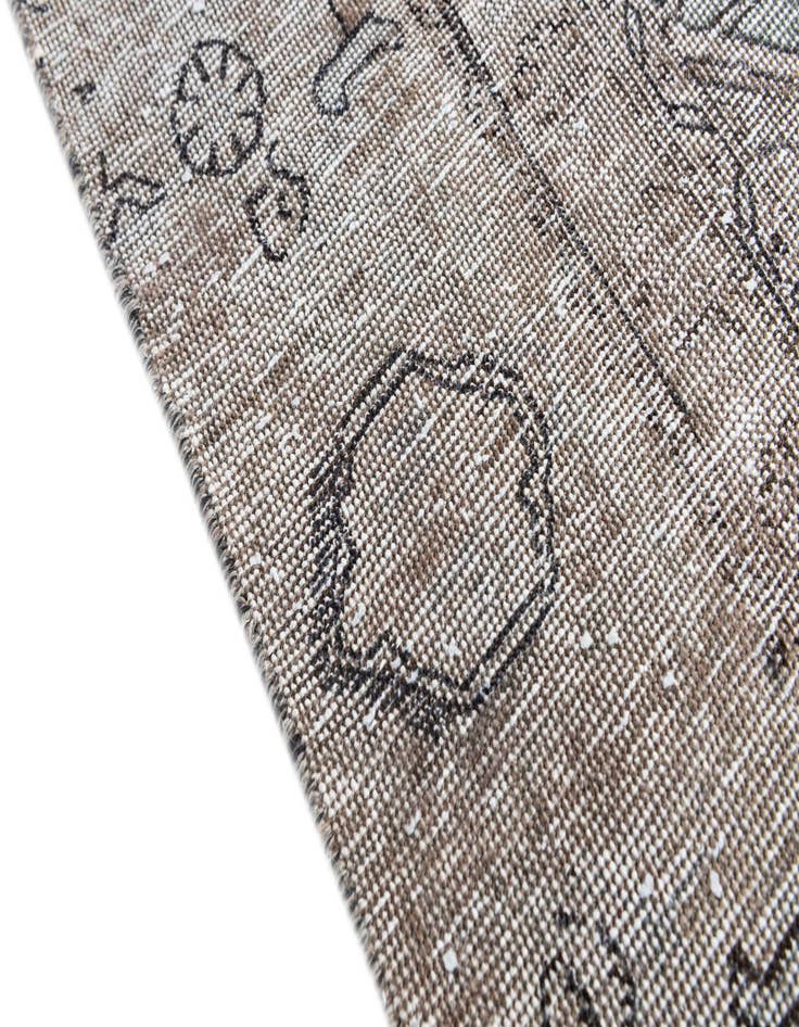 Detail image of 4' 2 x 6' 8  Hand Knotted Ultra Vintage Persian Wool Rug