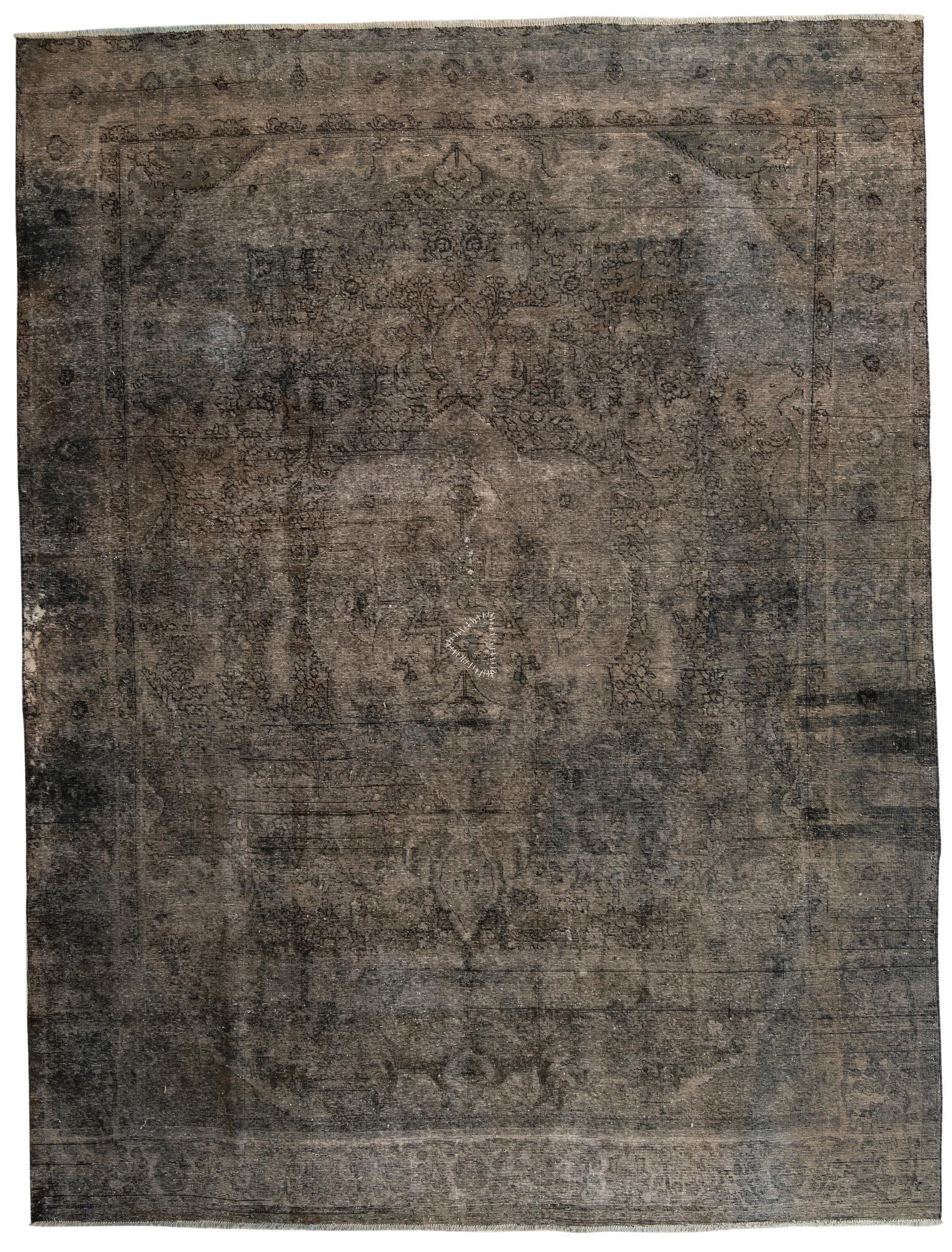 290cm x 390cm Hand Knotted Ultra Vintage Persian Wool Rug