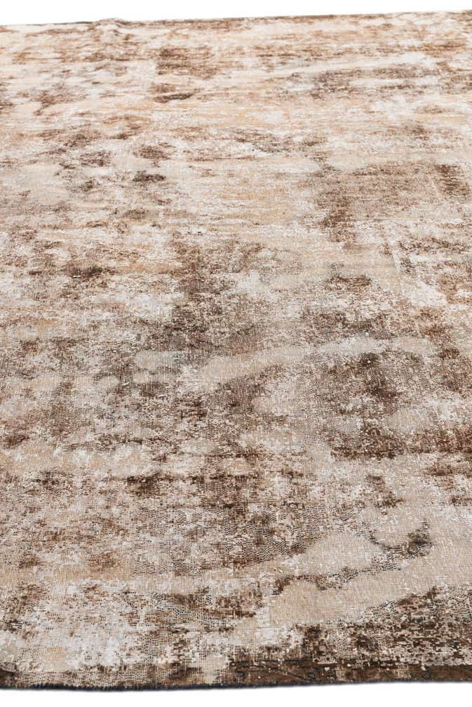 9' 10 x 12' 10 Hand Knotted Ultra Vintage Persian Wool Rug