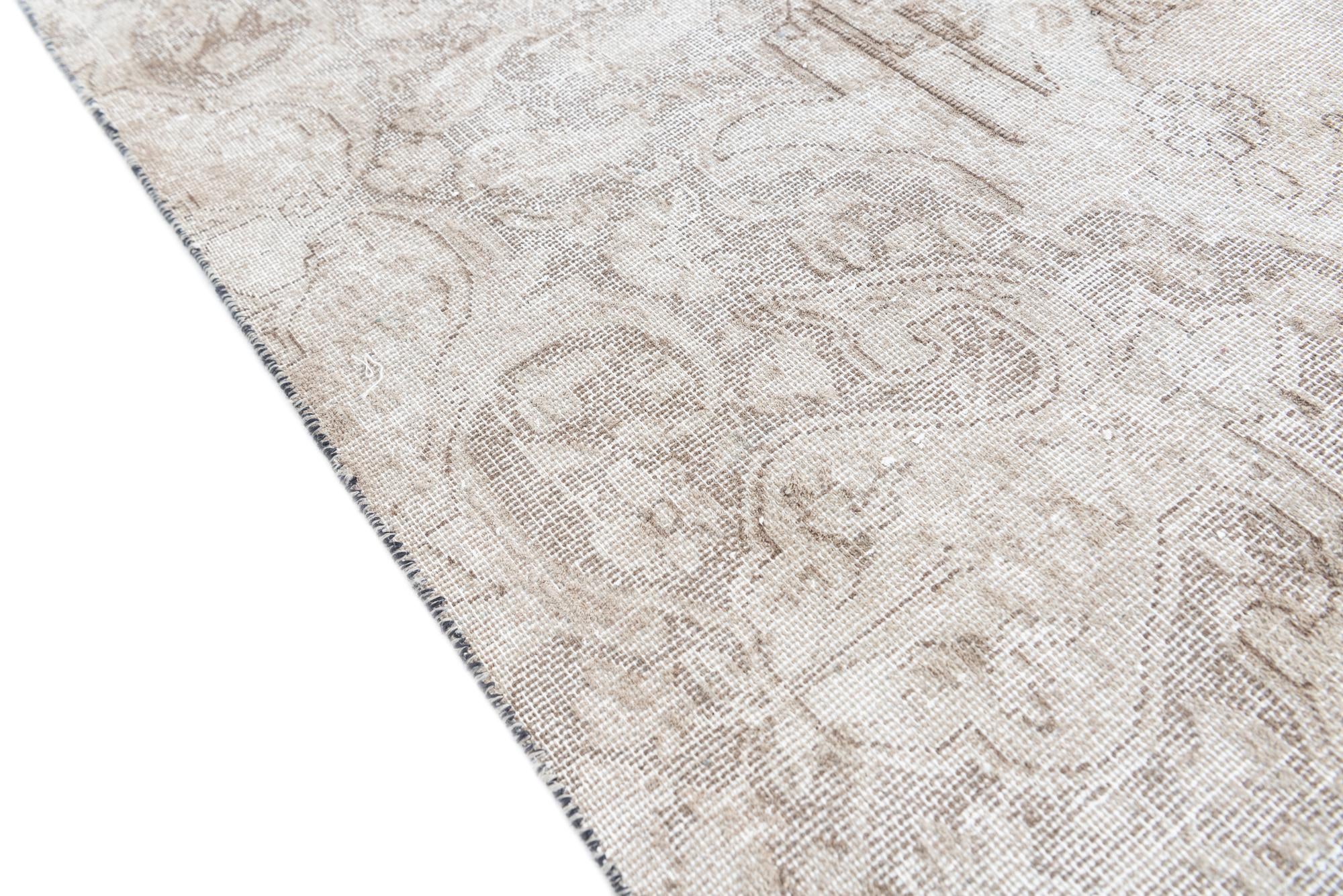 8' 7 x 12' 7 Hand Knotted Ultra Vintage Persian Wool Rug
