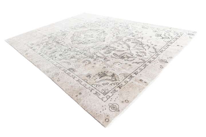 8' 10 x 12' Hand Knotted Ultra Vintage Persian Wool Rug