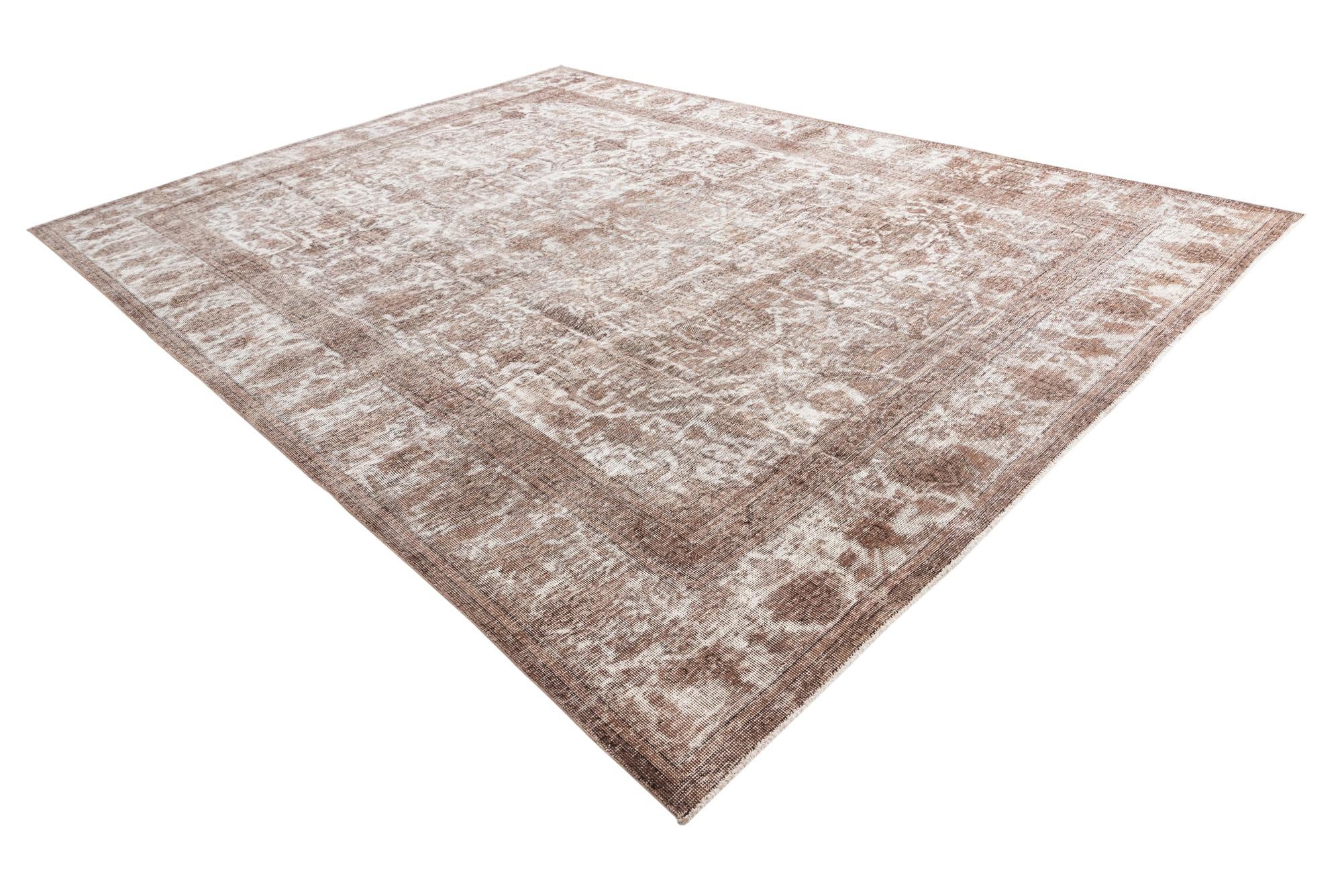 9' x 12' 1 Hand Knotted Ultra Vintage Persian Wool Rug