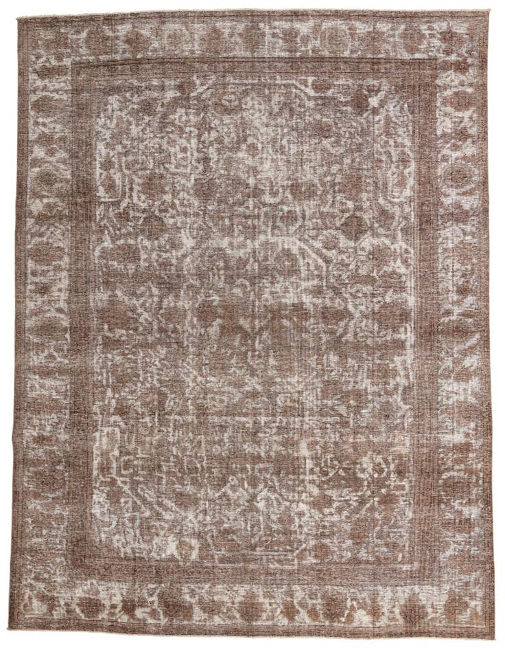 Detail image of 9' x 12' 1 Hand Knotted Ultra Vintage Persian Wool Rug