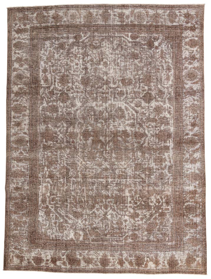 Detail image of 9' x 12' 1 Hand Knotted Ultra Vintage Persian Wool Rug