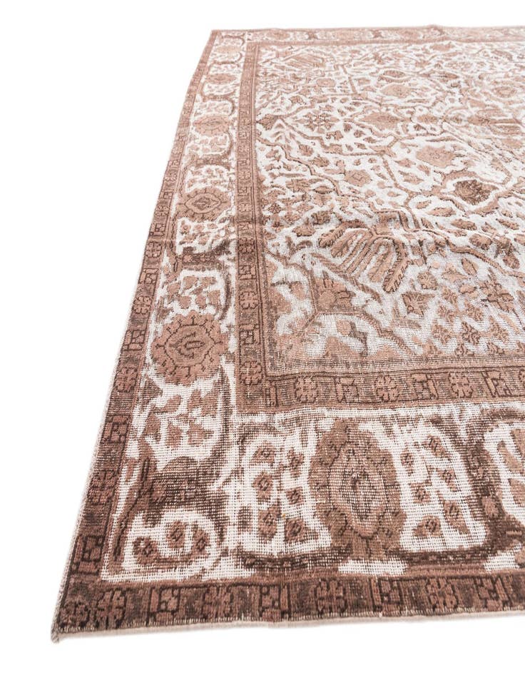 Detail image of 9' 4 x 12' 9  Hand Knotted Ultra Vintage Persian Wool Rug