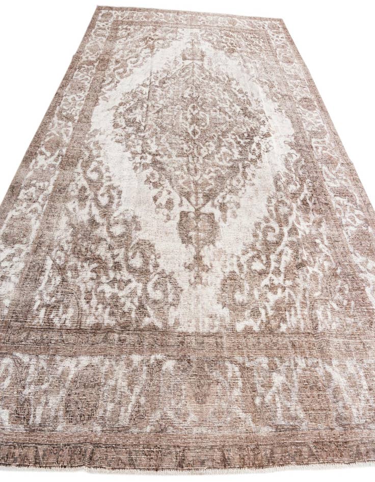 Detail image of 9' 7 x 12' 4  Hand Knotted Ultra Vintage Persian Wool Rug