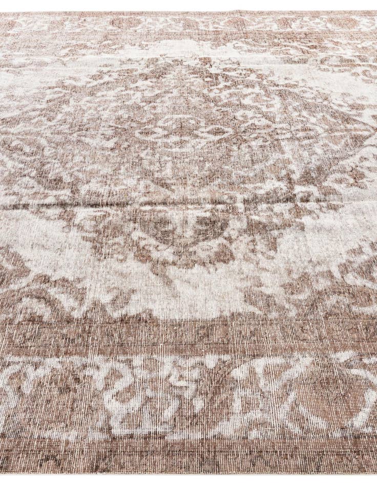 Detail image of 9' 7 x 12' 4  Hand Knotted Ultra Vintage Persian Wool Rug