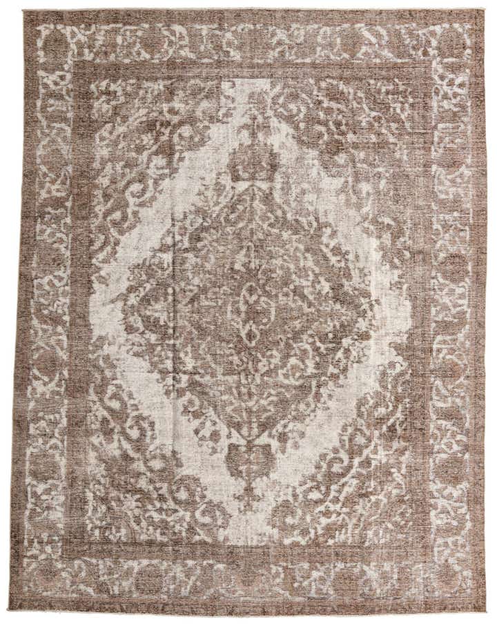 9' 7 x 12' 4 Hand Knotted Ultra Vintage Persian Wool Rug