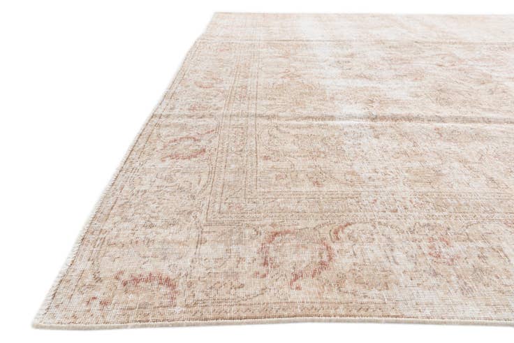 Detail image of 9' 5 x 12' 1 Hand Knotted Ultra Vintage Persian Wool Rug