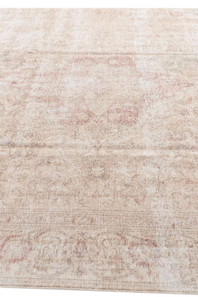 9' 5 x 12' 1 Hand Knotted Ultra Vintage Persian Wool Rug
