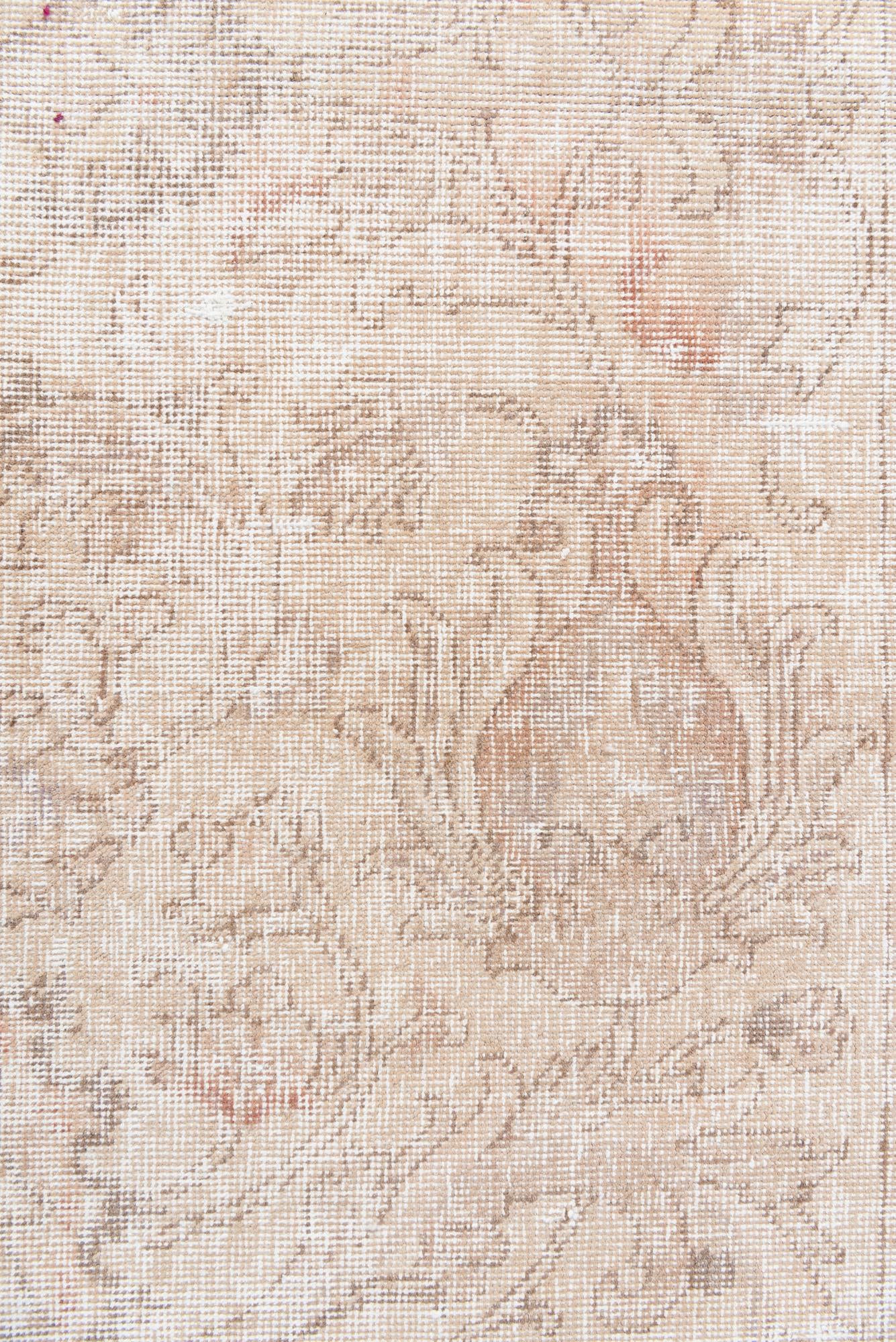 9' 5 x 12' 1 Hand Knotted Ultra Vintage Persian Wool Rug