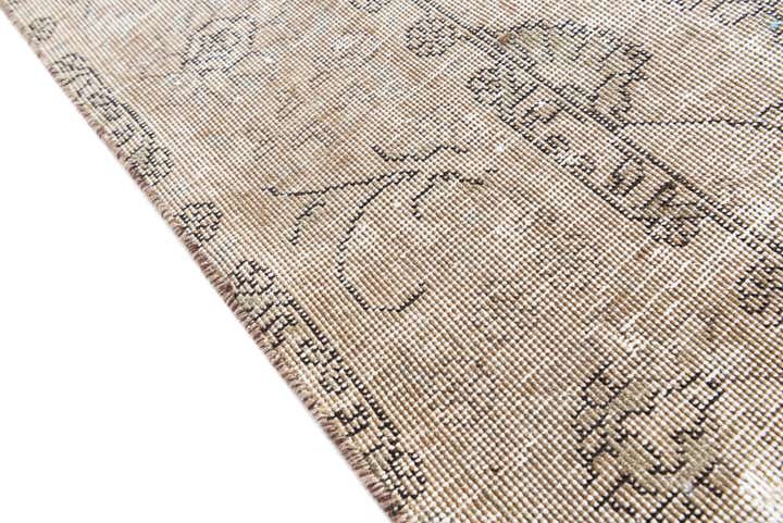 6' 8 x 9' 4 Hand Knotted Ultra Vintage Persian Wool Rug