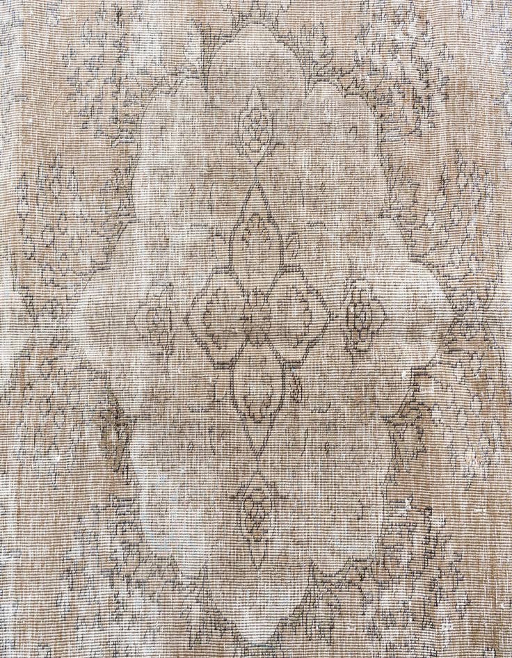 Detail image of 6' 8 x 9' 4  Hand Knotted Ultra Vintage Persian Wool Rug